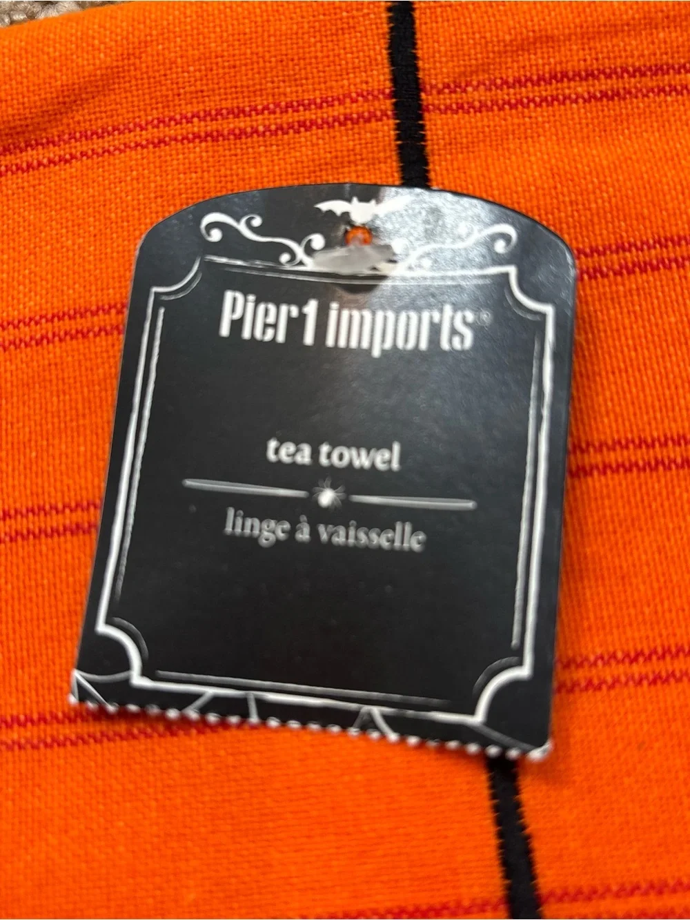 Lot of Six Mixed Brand Halloween Towels - One brand new from Pier 1